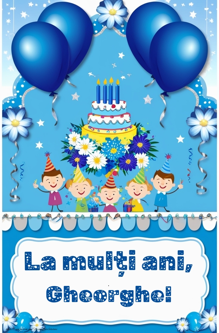 Felicitari pentru copii - La mulți ani!