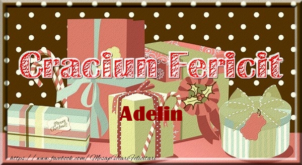 Felicitari de Craciun - Cadou | Craciun Fericit Adelin