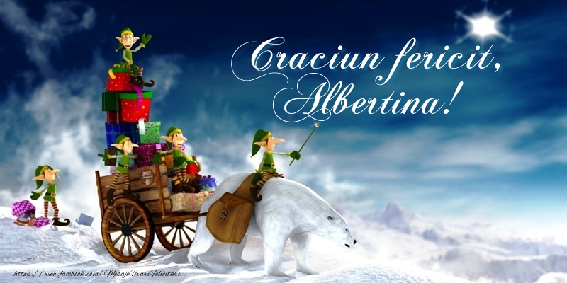 Felicitari de Craciun - Peisaje De Iarna | Craciun fericit, Albertina!