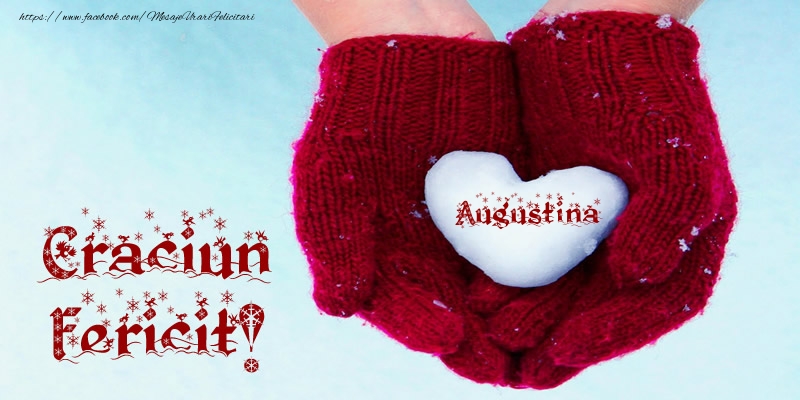Felicitari de Craciun - Peisaje De Iarna | Augustina Inimoara Craciun Fericit!