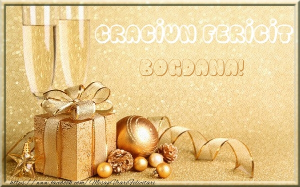 Felicitari de Craciun - Globuri | Craciun Fericit Bogdana