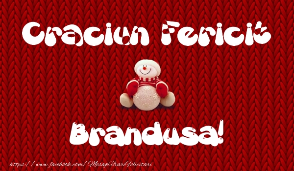 Felicitari de Craciun - ⛄ Om De Zapada | Craciun Fericit Brandusa!