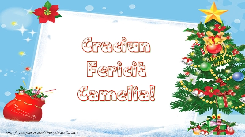 Felicitari de Craciun - Brazi | Craciun Fericit Camelia!
