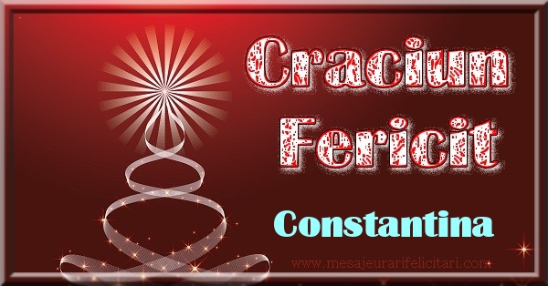 Felicitari de Craciun - Brazi | Craciun Fericit Constantina