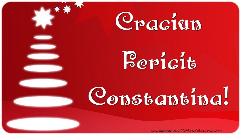 Felicitari de Craciun - Craciun Fericit Constantina