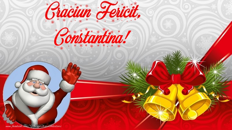Felicitari de Craciun - Craciun Fericit, Constantina