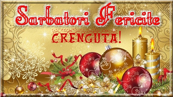 Felicitari de Craciun - Sarbatori fericite Crenguta!