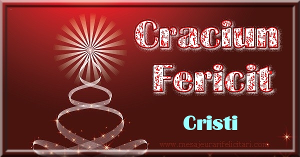Felicitari de Craciun - Craciun Fericit Cristi