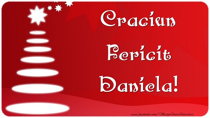 Felicitari de Craciun - Craciun Fericit Daniela