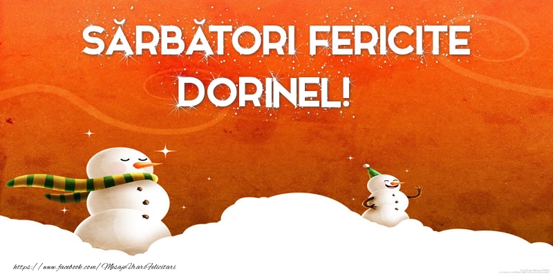 Felicitari de Craciun - Sărbători Fericite Dorinel!