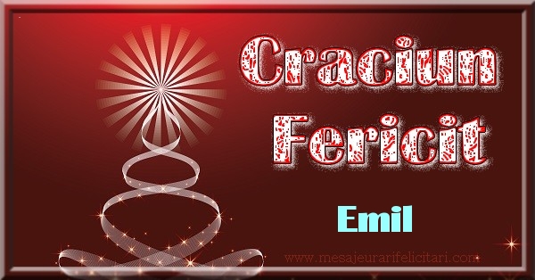 Felicitari de Craciun - Craciun Fericit Emil