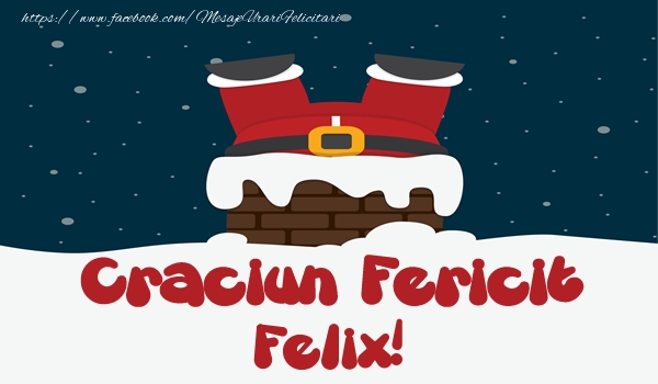 Felicitari de Craciun - Craciun Fericit Felix!