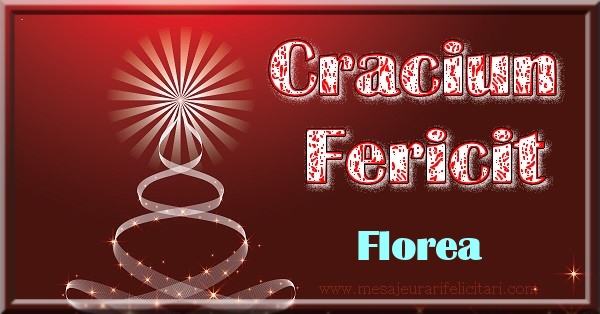 Felicitari de Craciun - Craciun Fericit Florea