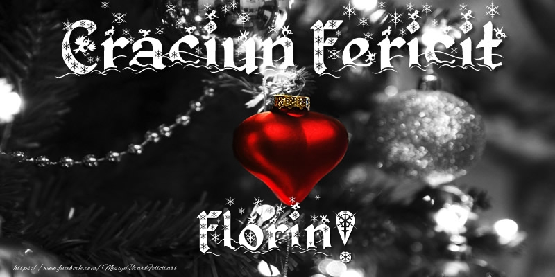 Felicitari de Craciun - Globuri | Craciun Fericit Florin!
