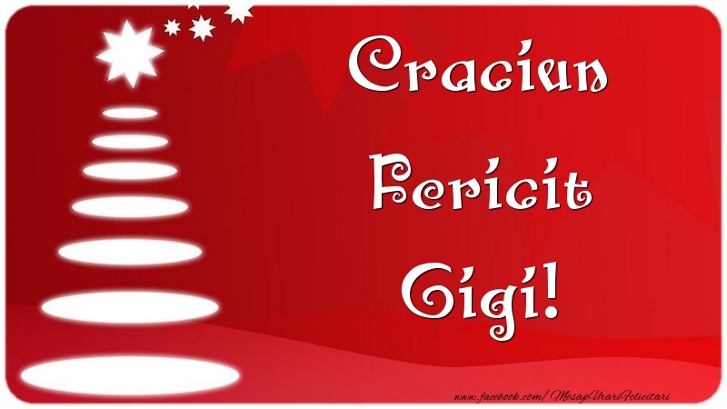 Felicitari de Craciun - Craciun Fericit Gigi