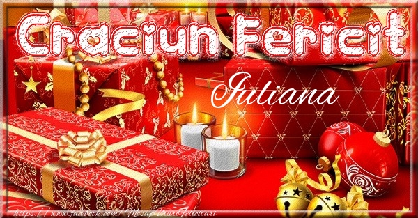 Felicitari de Craciun - Craciun Fericit Iuliana