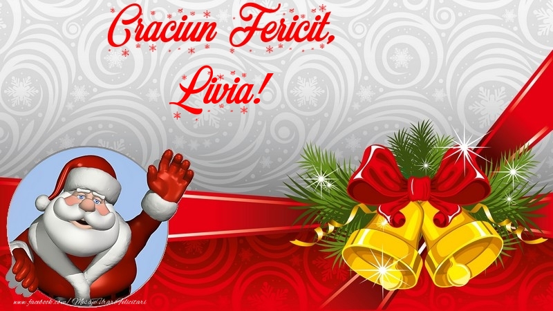 Felicitari de Craciun - Craciun Fericit, Livia