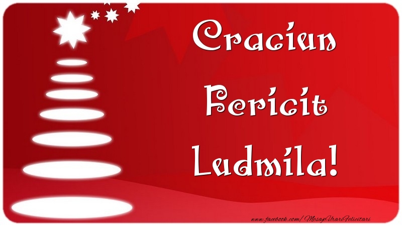 Felicitari de Craciun - Craciun Fericit Ludmila