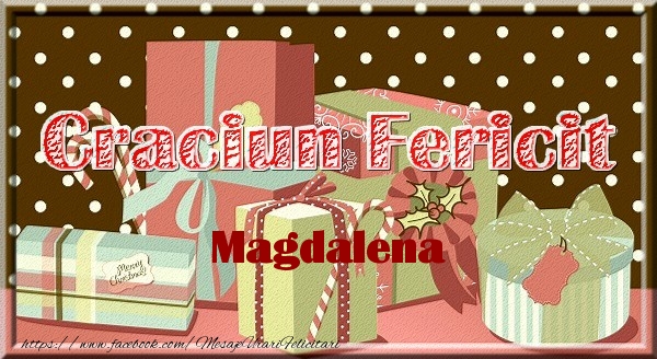 Felicitari de Craciun - Cadou | Craciun Fericit Magdalena