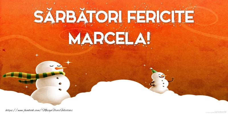 Felicitari de Craciun - ⛄ Om De Zapada | Sărbători Fericite Marcela!