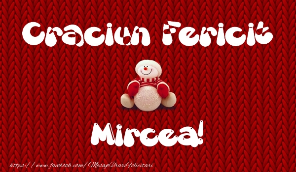 Felicitari de Craciun - Craciun Fericit Mircea!