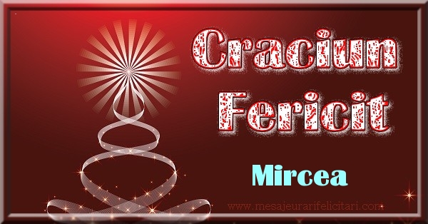 Felicitari de Craciun - Brazi | Craciun Fericit Mircea
