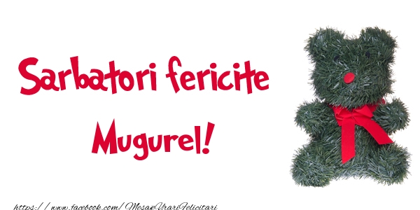 Felicitari de Craciun - Ursuleti | Sarbatori fericite Mugurel!