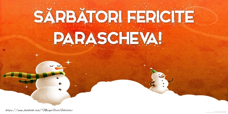 Felicitari de Craciun - ⛄ Om De Zapada | Sărbători Fericite Parascheva!