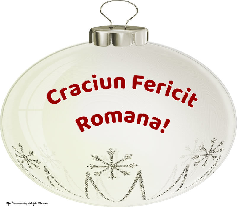 Felicitari de Craciun - Globuri | Craciun Fericit Romana!