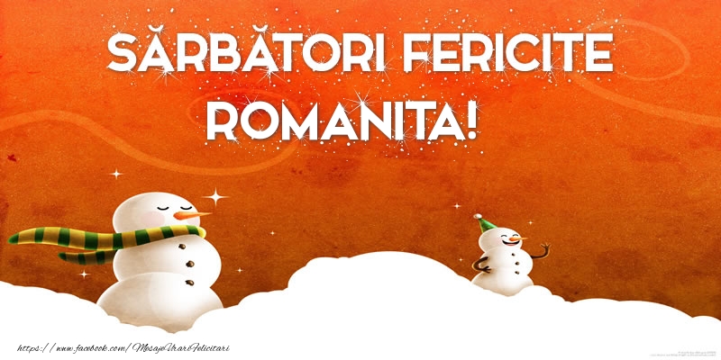 Felicitari de Craciun - Sărbători Fericite Romanita!