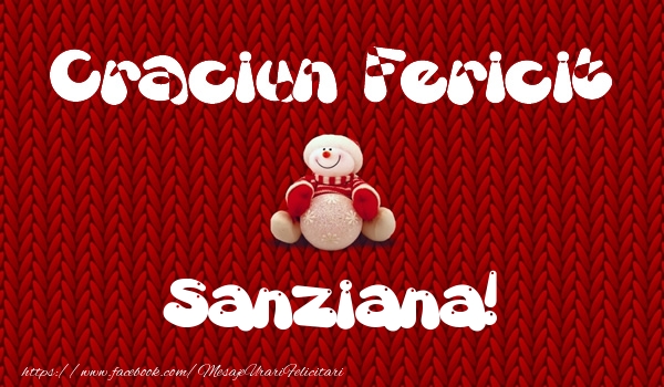 Felicitari de Craciun - Craciun Fericit Sanziana!
