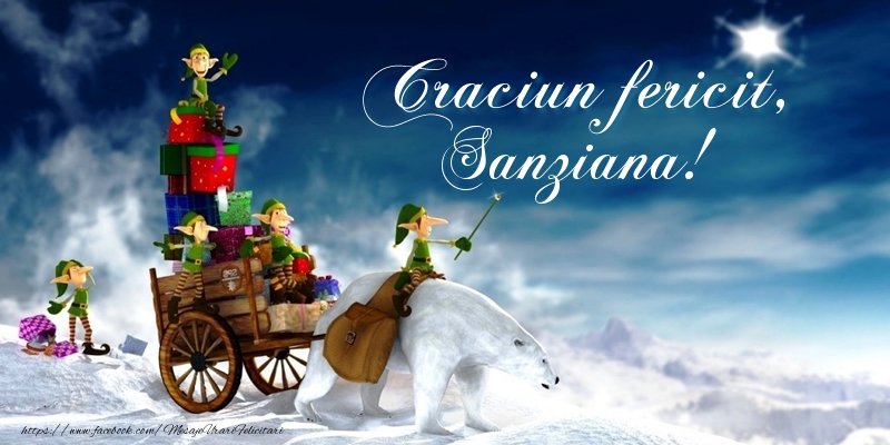 Felicitari de Craciun - Peisaje De Iarna | Craciun fericit, Sanziana!