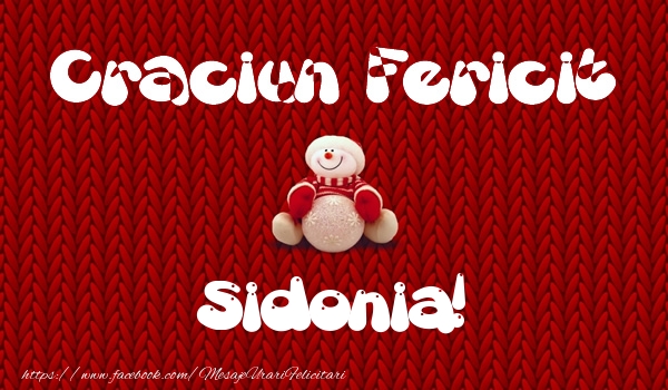Felicitari de Craciun - ⛄ Om De Zapada | Craciun Fericit Sidonia!