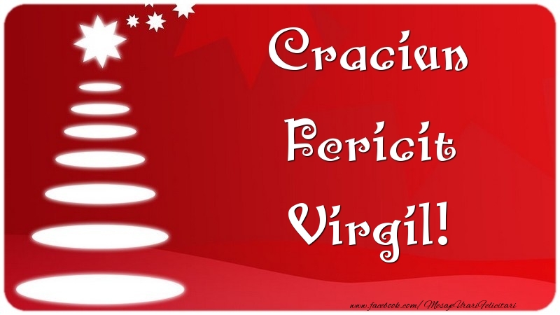 Felicitari de Craciun - Craciun Fericit Virgil