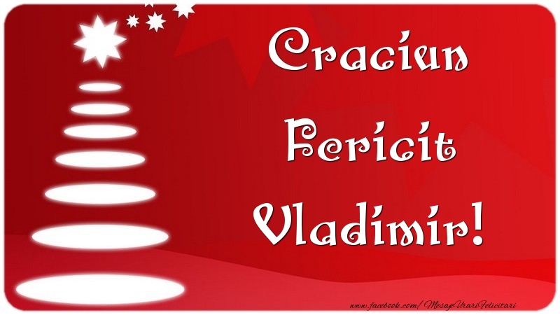 Felicitari de Craciun - Brazi | Craciun Fericit Vladimir
