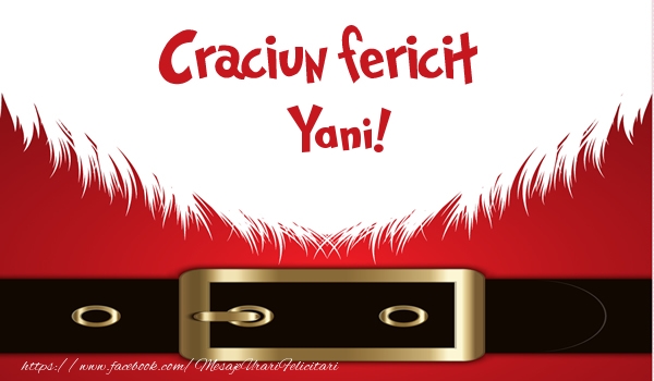 Felicitari de Craciun - Mos Craciun | Craciun Fericit Yani!