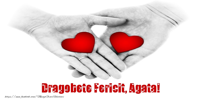 Felicitari de Dragobete - Dragobete Fericit, Agata!