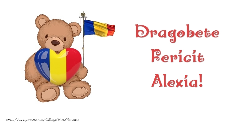 Felicitari de Dragobete - Ursuleti | Dragobete Fericit Alexia!