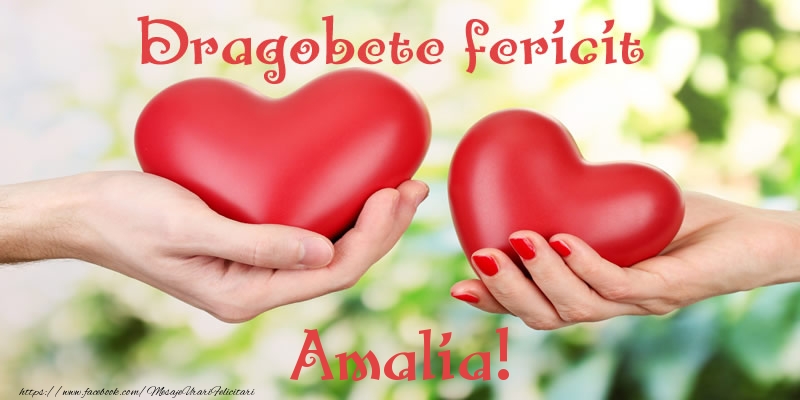Felicitari de Dragobete - ❤️❤️❤️ Inimioare | Dragobete fericit Amalia!