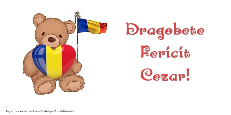 Felicitari de Dragobete - Ursuleti | Dragobete Fericit Cezar!