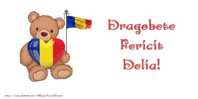 Felicitari de Dragobete - Ursuleti | Dragobete Fericit Delia!
