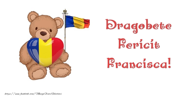 Felicitari de Dragobete - Dragobete Fericit Francisca!