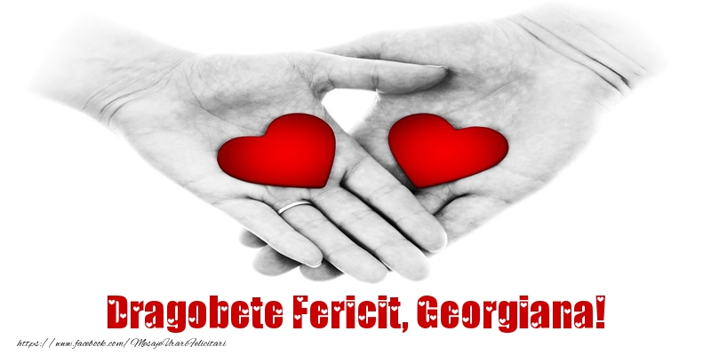 Felicitari de Dragobete - Dragobete Fericit, Georgiana!