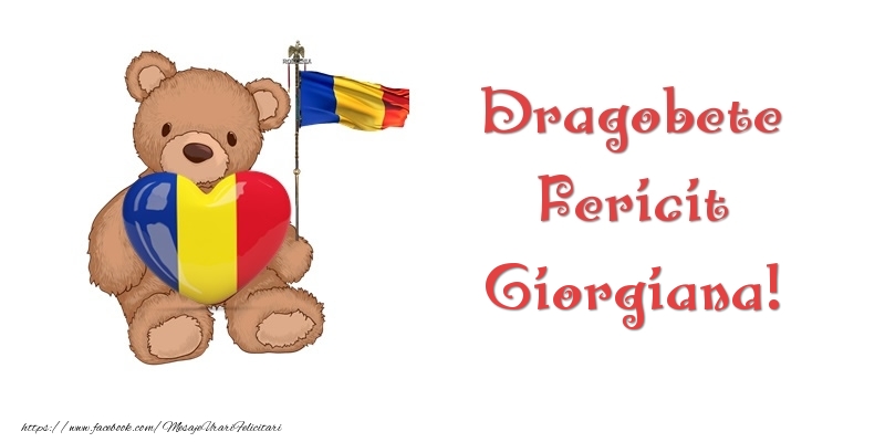 Felicitari de Dragobete - Ursuleti | Dragobete Fericit Giorgiana!