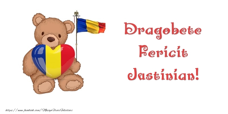 Felicitari de Dragobete - Dragobete Fericit Justinian!