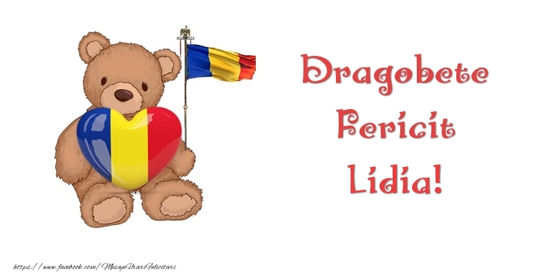 Felicitari de Dragobete - Ursuleti | Dragobete Fericit Lidia!