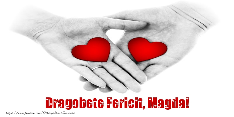 Felicitari de Dragobete - Dragobete Fericit, Magda!