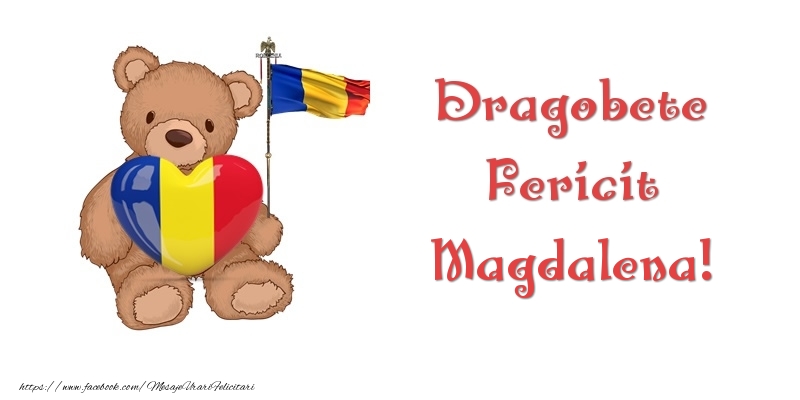 Felicitari de Dragobete - Ursuleti | Dragobete Fericit Magdalena!