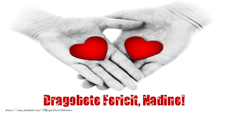 Felicitari de Dragobete - ❤️❤️❤️ Inimioare | Dragobete Fericit, Nadine!