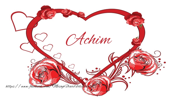 Felicitari de dragoste - Love  Achim